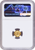 #アンティークコインギャラリア 古代リディア王国 紀元前610-546年頃 1/3ステーター金貨 NGC VG Strike: 4/5 Surface: 4/5