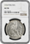 1934年 ペルー 坐像の女神 1ソル銀貨 NGC AU58