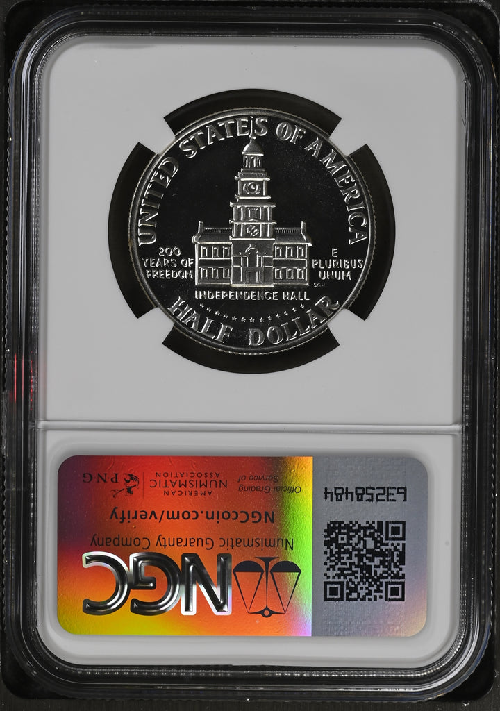 1776-1976年 アメリカ ケネディ大統領 50セント銀貨 NGC PF69UCAM | 港