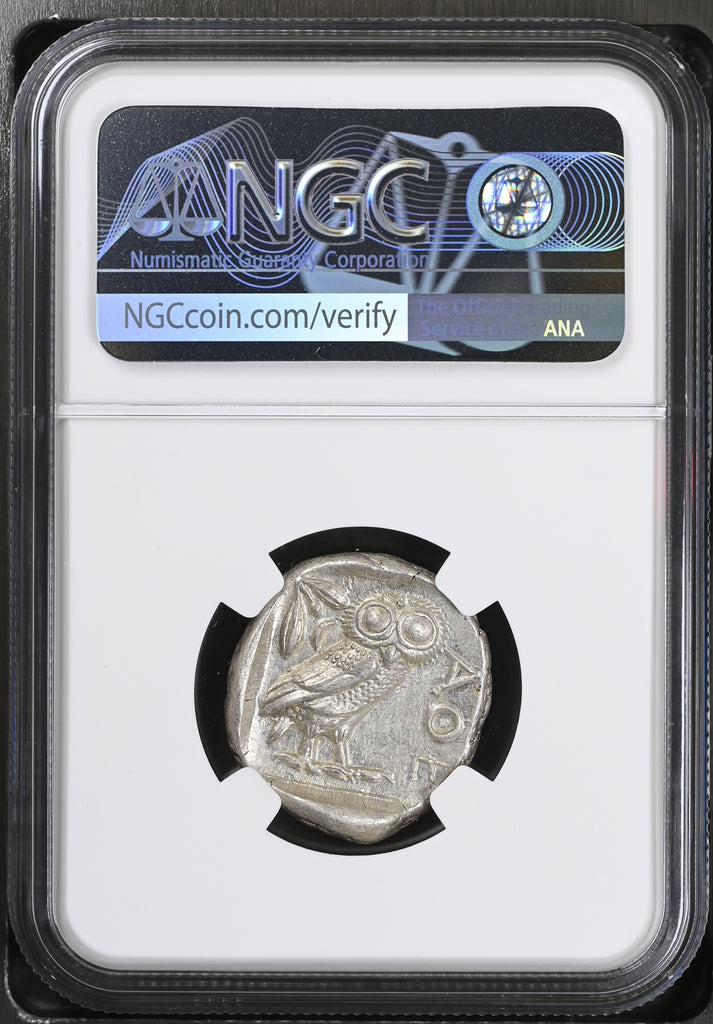 紀元前440-404年 古代 ギリシア アッティカ アテネ テトラドラクマ銀貨