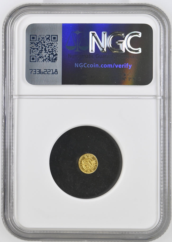 1700年 ドイツ ニュルンベルク ラムダカット 1/16ダカット金貨 NGC