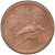 #アンティークコインギャラリア 1894年 ドイツ領ニューギニア 極楽鳥 10ペニヒ銅貨 PCGS MS63BN