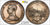 1926年 ドイツ ニュルンベルク ループレヒト王太子 陸海軍記念日 銀メッキ銅メダル PCGS SP58
