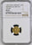 1700年 ドイツ ニュルンベルク ラムダカット 1/4ダカット金貨 NGC MS65
