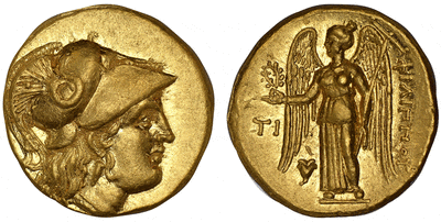 kosuke_dev 古代ギリシャ マケドニア ピリッポス3世 ステーター金貨 紀元前323-317年 NGC MS