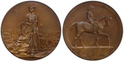 アンティークコインギャラリア オーストリア フランツ・ヨーゼフ1世 メダル 1910年 PCGS SP64BN