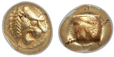 kosuke_dev 古代ギリシャ リディア クロイソス 15ステーター金貨 紀元前610-546年 NGC AU