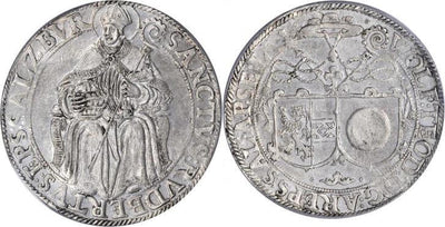 kosuke_dev オーストリア ザルツブルク大司教 ヴォルフ・ディートリヒ・フォン・ライテナウ ターレル 1587-1612年 PCGS MS62
