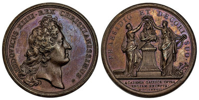 kosuke_dev フランス ルイ14世 銅メダル 1673年 未使用