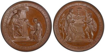 アンティークコインギャラリア オーストリア フランツ・ヨーゼフ1世 メダル 1865年 PCGS SP65