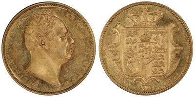 グレートブリテン ウィリアム4世 ソブリン金貨 1831年 PCGS PR62DCAM