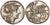 共和政ローマ デナリウス貨 紀元前132年 NGC Ch. MS