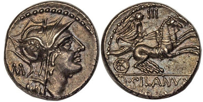 kosuke_dev 共和政ローマ デナリウス貨 紀元前91年 NGC MS