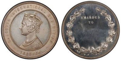 kosuke_dev インド ヴィクトリア メダル 1883-1884年 PCGS SP65