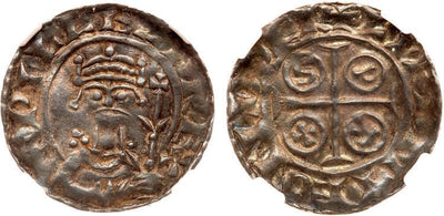 kosuke_dev グレートブリテン イングランド ペニー 1066-1087年 NGC AU55
