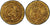 ハンガリー レオポルド1世 1/2ダカット金貨 1690-1751年 PCGS AU58