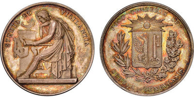 kosuke_dev スイス カントン ジュネーブ メダル19世紀後半 NGC MS64