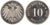 kosuke_dev ドイツ帝国 ヴィルヘルム2世 10ペニヒ硬貨 1902-F年 PCGS PR66