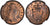 kosuke_dev アイルランド ジョージ3世 1/2ペニー銅貨 1775年 NGC PR65RB