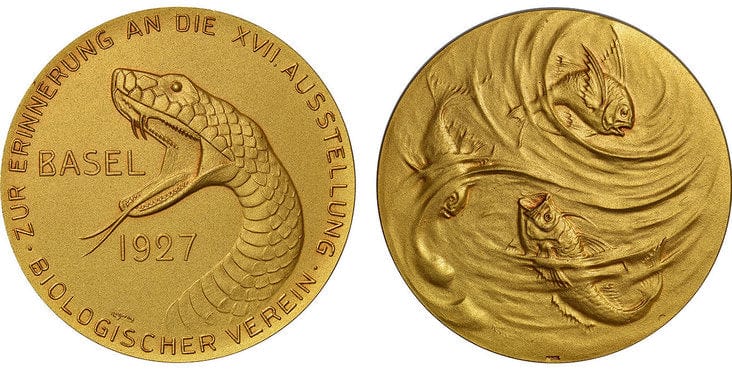 kosuke_dev スイス バーゼル メダル 1927年 Gem Mint State