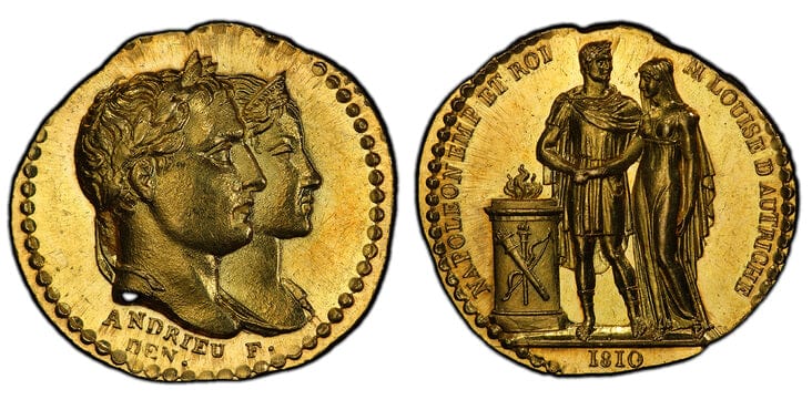 フランス ナポレオン1世 メダル 1810年 PCGS SP64 | アンティーク