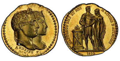 アンティークコインギャラリア フランス ナポレオン1世 メダル 1810年 PCGS SP64