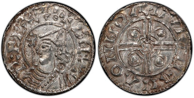 アンティークコインギャラリア イングランド クヌート1世 ペニー 1024-1030年 PCGS MS62