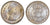 kosuke_dev 南アフリカ エリザベス2世 2-1/2シリング銀貨 1956年 NGC MS64+