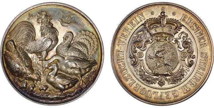 kosuke_dev オーストリア フランツ・ヨーゼフ1世 メダル 19世紀 Mint State