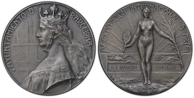 kosuke_dev スペイン メダル 1905年 PCGS SP64