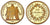 アンティークコインギャラリア フランス ピエフォー ヘラクレス 10フラン金貨 1971年 PCGS SP69