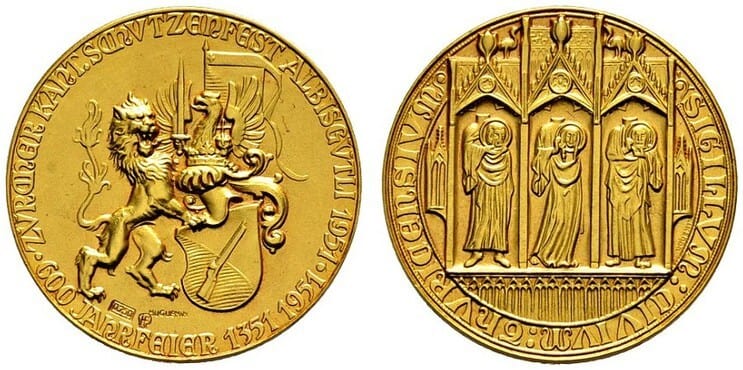 kosuke_dev スイス チューリッヒ州 シューティングメダル 1951年【NGC MS67】