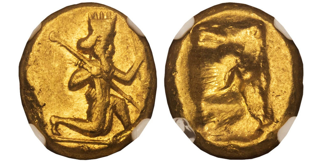 【NGC MS】ギリシャ アケメネス朝 金貨 紀元前485-420