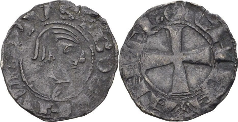 kosuke_dev Denier Kreuzfahrer Antiochia Bohemund III., 1149-1163. ss