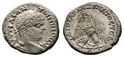 kosuke_dev ローマ帝国 カラカラ帝 215-217年 テトラドラクマ 銀貨 極美品