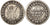 kosuke_dev ドイツ ブラウンシュヴァイク＝リューネブルク ジョージ1世 1708年 4マリエングロッシェン 銀貨 美品