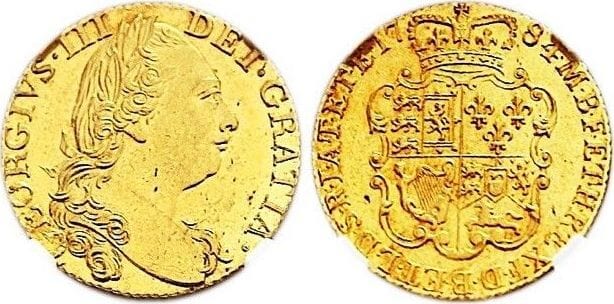 kosuke_dev 【NGC MS63】イギリス ジョージ3世 1784年 ギニー金貨