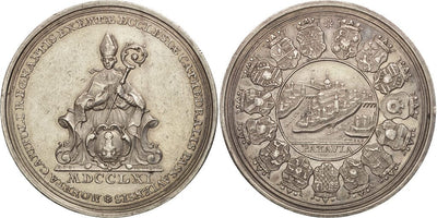 ドイツ パッサウ 1761年 ターラー（ターレル） 銀貨 準未使用
