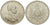 プロイセン ヴィルヘルム2世 1913年 3マルク 銀貨 未使用