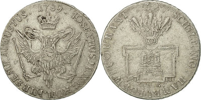 kosuke_dev ドイツ ハンブルグ 1789年 32シリング 2マルク 銀貨 極美品