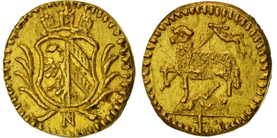 kosuke_dev ドイツ ニュルンベルク 1700年 1/16ダカット 金貨 準未使用