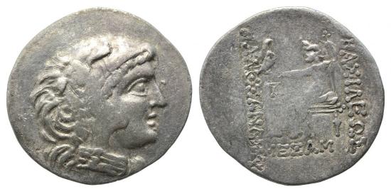 kosuke_dev 古代ギリシャ　マケドニア王国　アレキサンダー大王　テトラドラクマ　　BC336-323年　美品-極美品
