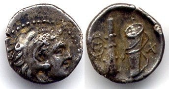 kosuke_dev 古代ギリシャ　マケドニア王国　アレキサンダー大王　ドラクマ　　BC336-323年　極美品-未使用