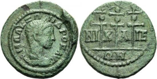 kosuke_dev 古代ローマ帝国　アレクサンデル・セウェルス　　222-235年　美品-極美品