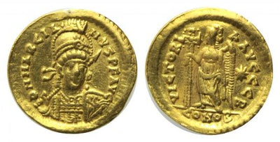 kosuke_dev ビザンツ帝国　マルキアヌス　ソリダス金貨　450-457年　美品