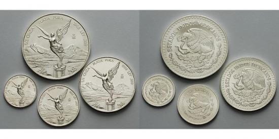 メキシコ　銀貨　1オンス　1998