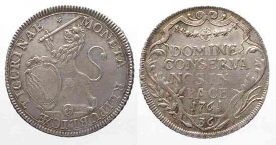 kosuke_dev スイス　チューリッヒ　1761年　ターレル　銀貨　極美品