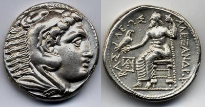 kosuke_dev マケドニア　アレクサンドル3世　テトラドラクマ　BC336-323年　極美品