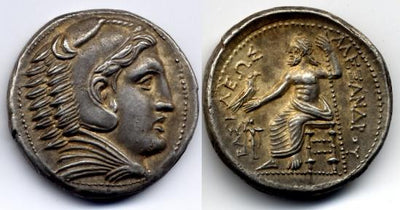 kosuke_dev マケドニア　ピリッポス3世　テトラドラクマ　BC323-317年　極美品
