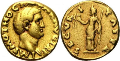 kosuke_dev ローマ帝国 オト・カエサル・アウグストゥス アウレウス貨 69年 美品